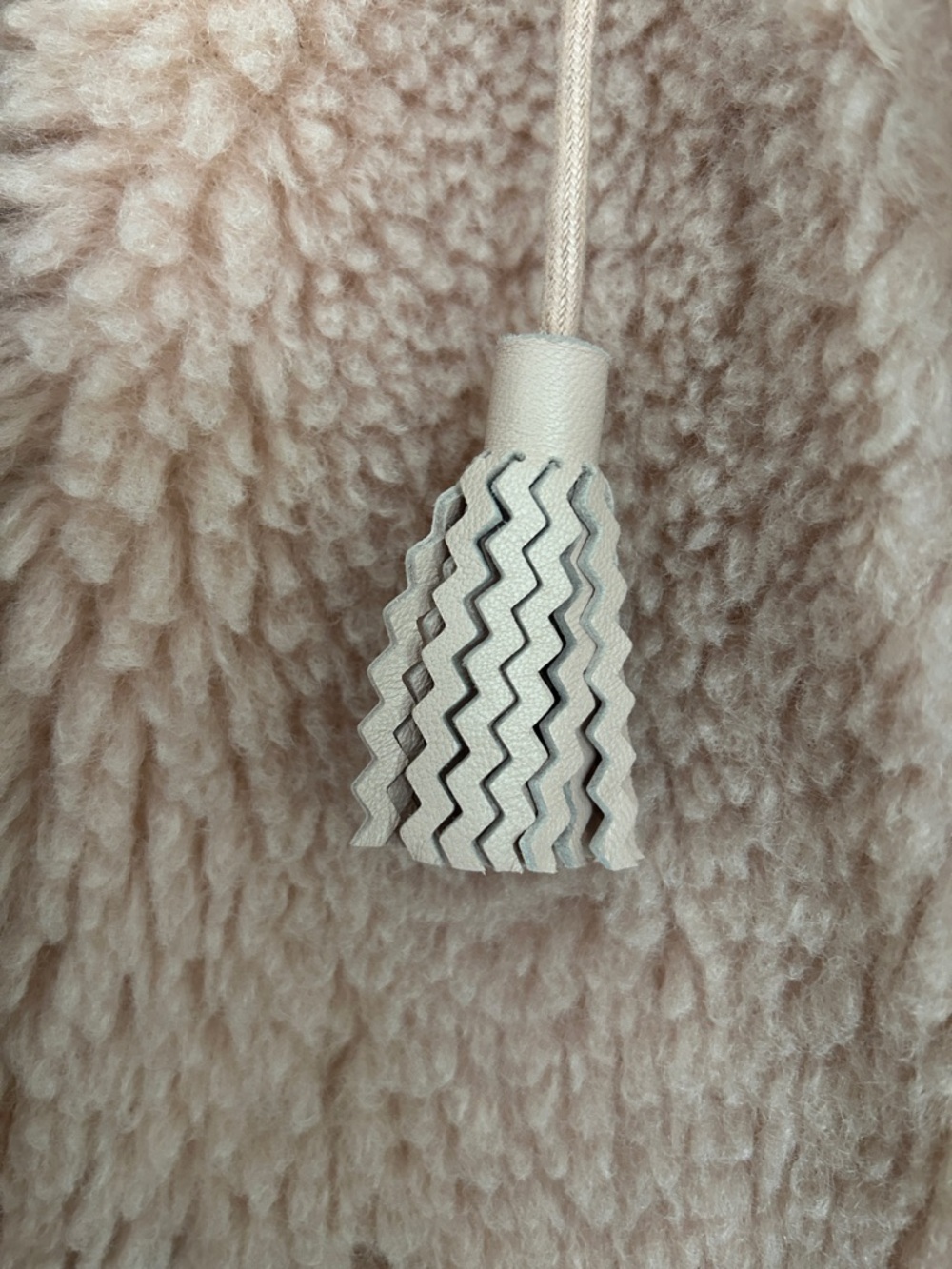 Cozy Sherpa Zip Jacket - Blush Pink - Picture 3 of 6